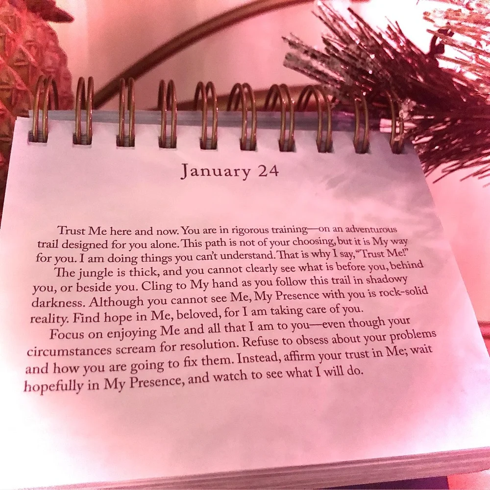 JESUS TODAY ~ Daily Flip Calendar~ EXPERIENCE HOPE through HIS PRESENCE~